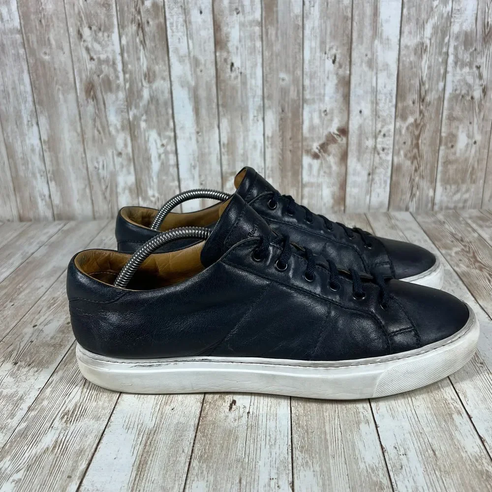 To boot me York pacer sneaker navy blue leather casual mens 10.5‎
